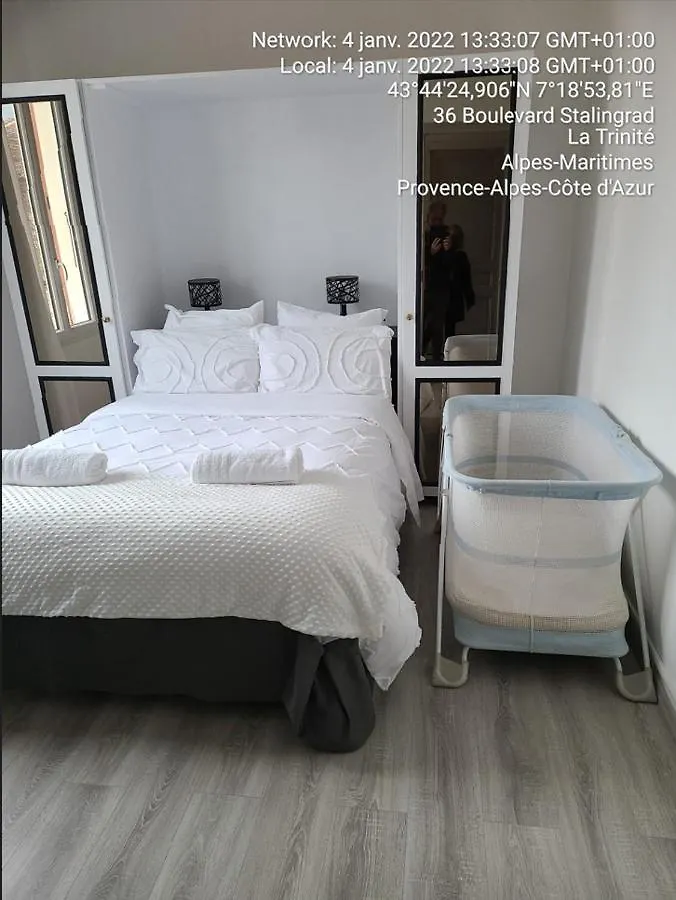 Guest house 1 Chambre Paisible A La Trinite Proche De Nice Et Monaco